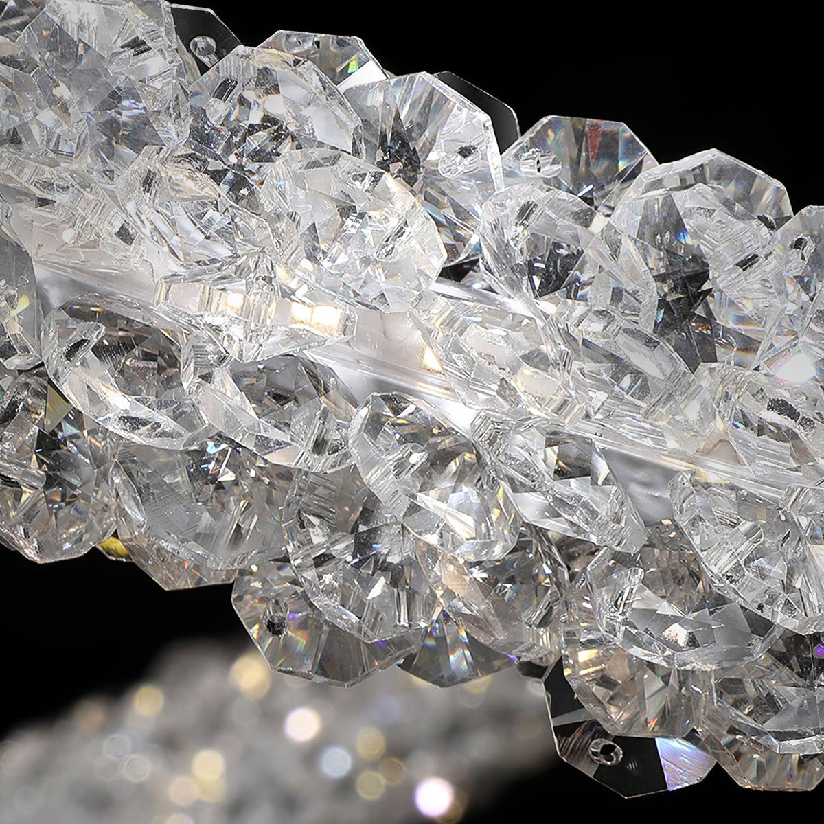 Seleira Chandelier Ring Crystal LED