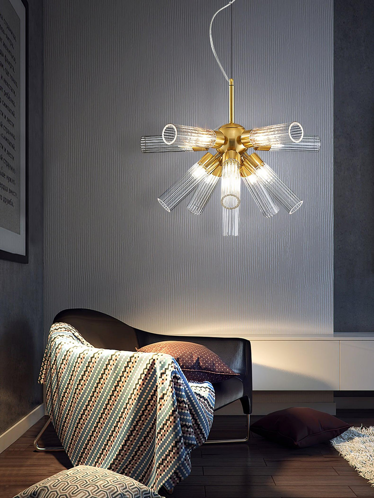 Ringold Postmodern Luxury Sputnik Chandelier