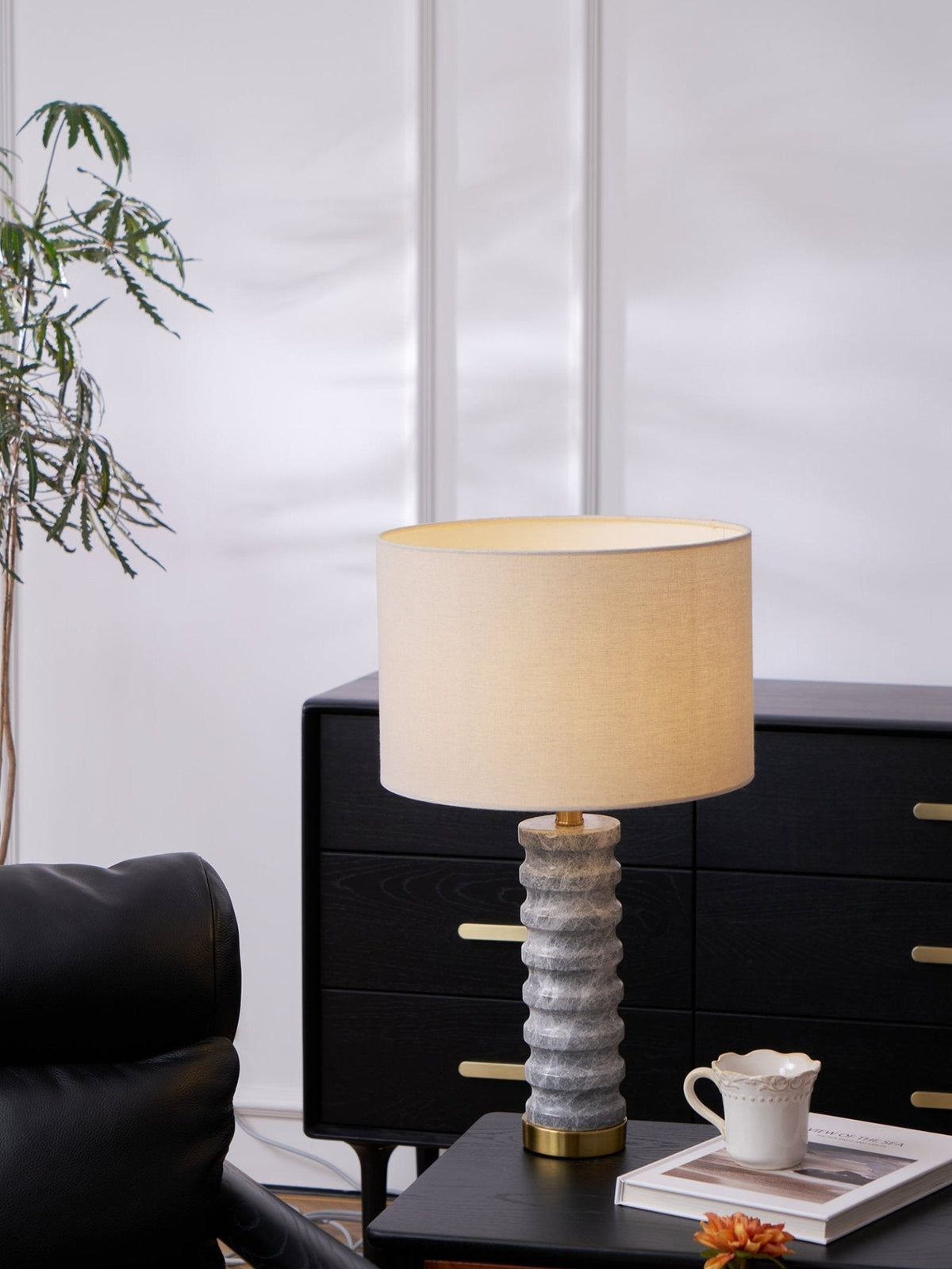 Petirielle Modern Stone Table Lamp