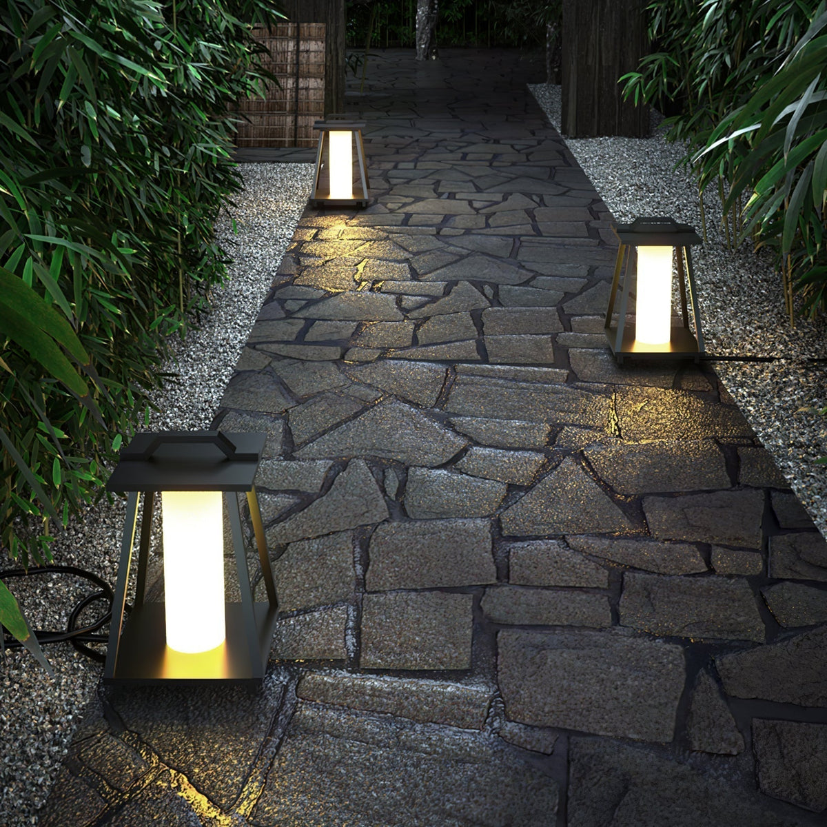 Syphae Trapezoid-shaped Portable Outdoor Light