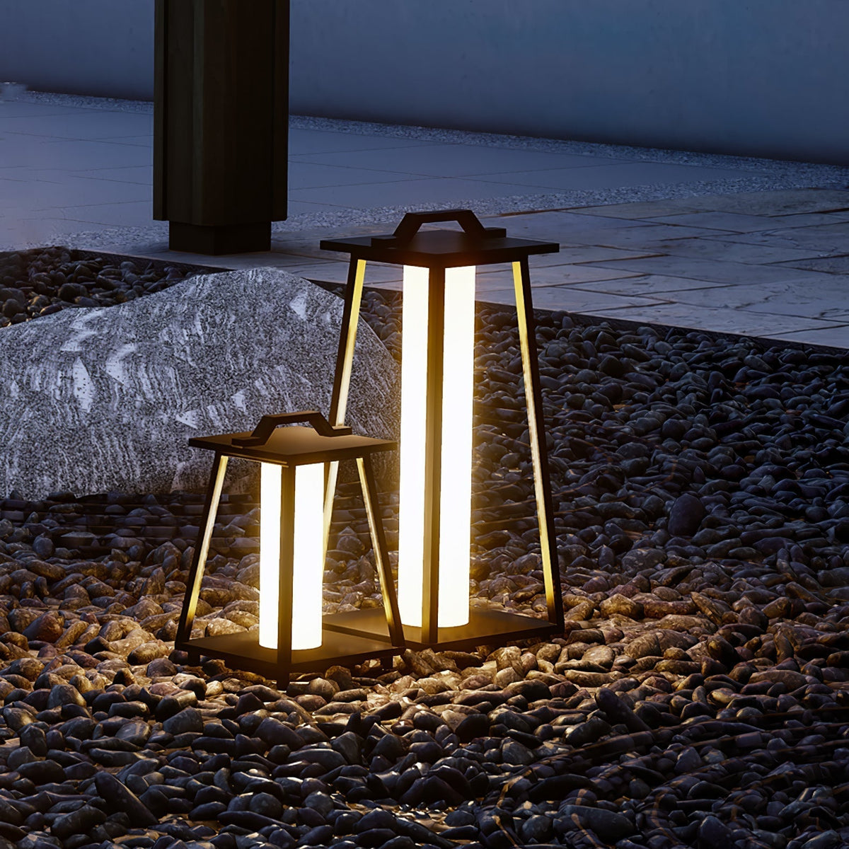 Syphae Trapezoid-shaped Portable Outdoor Light