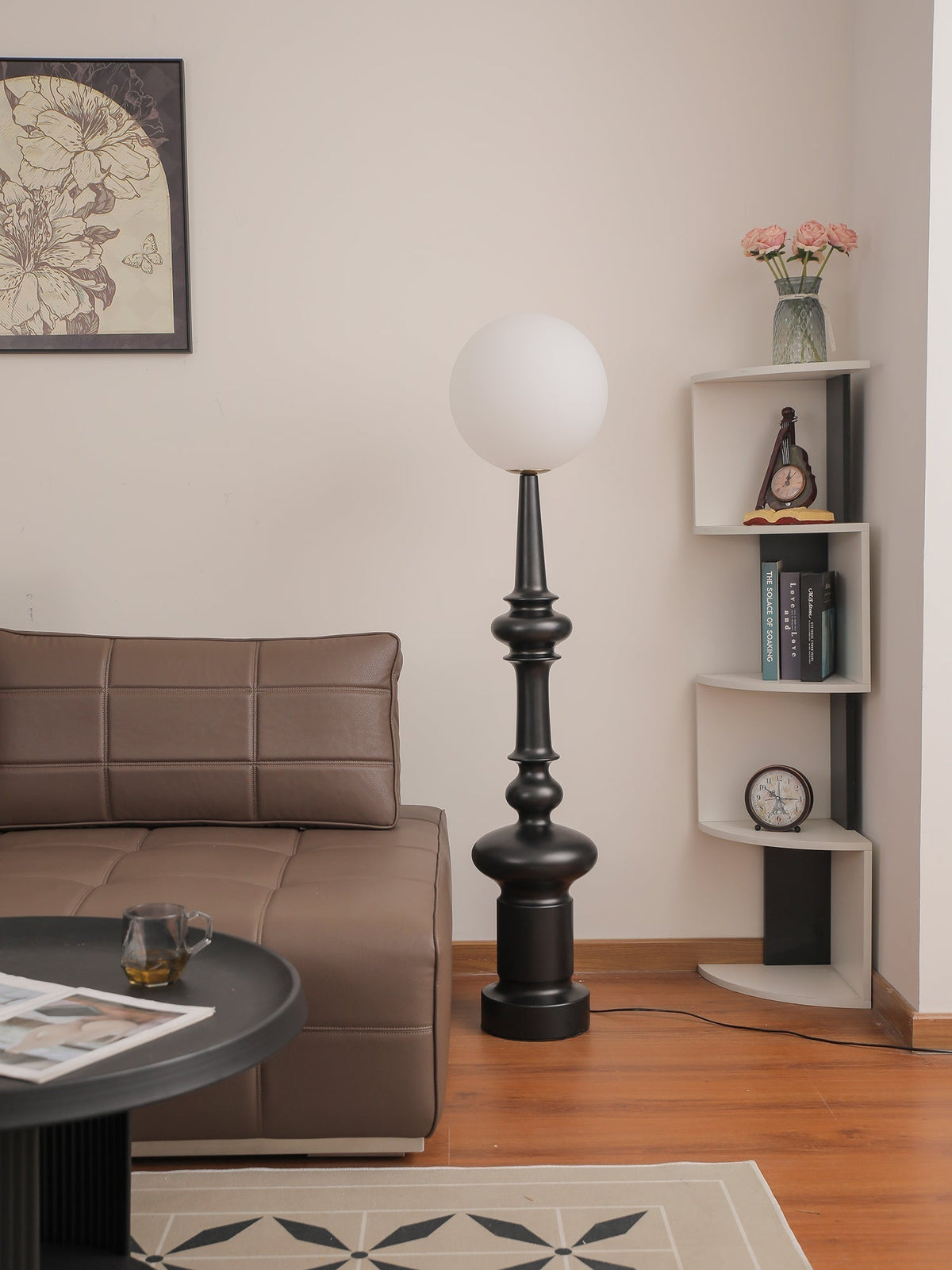 Riroxen Floor Lamp Roman Column