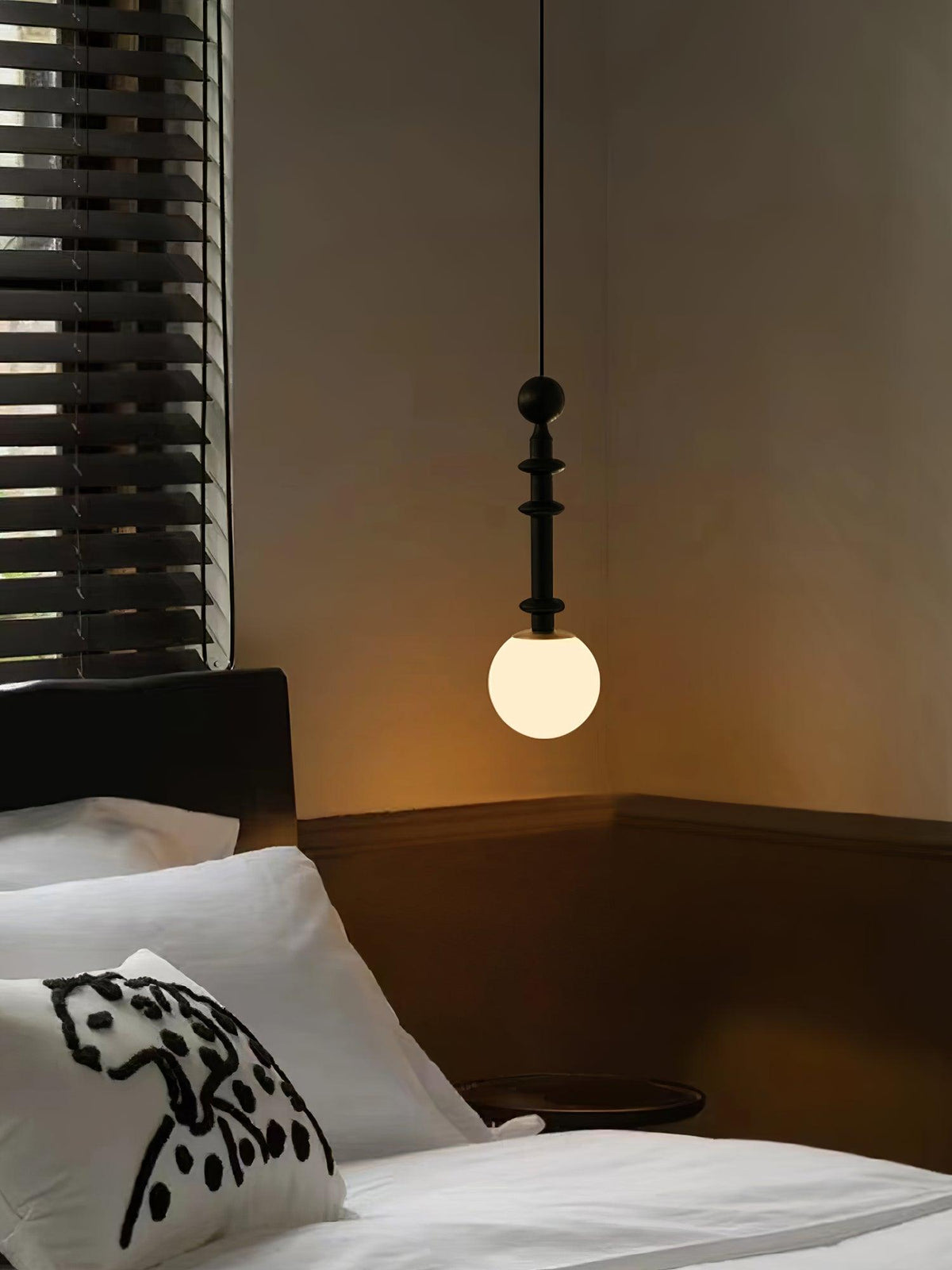 Barvel Wood Industrial Pendant Light