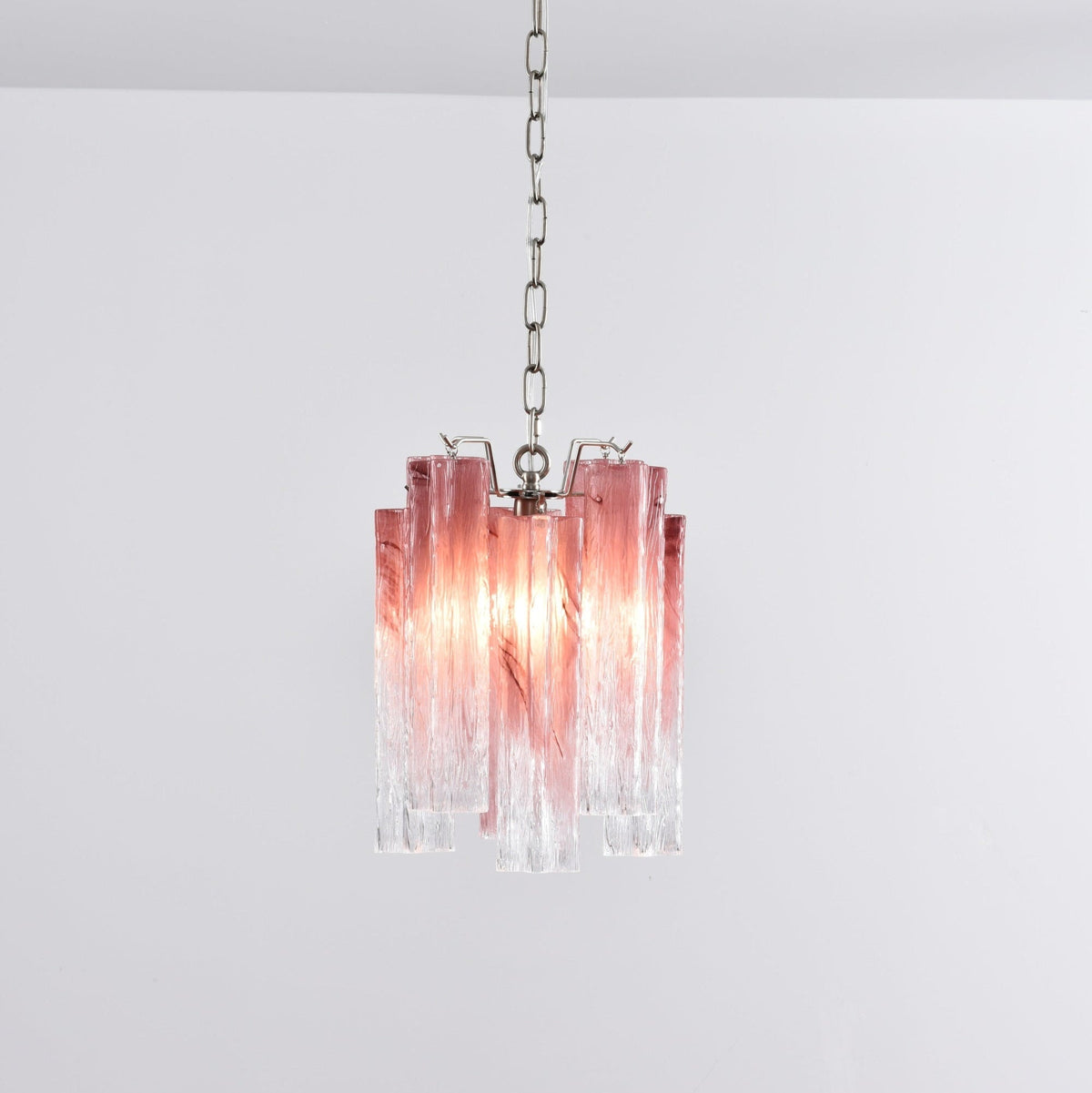 Lioroella Chandelier Pink Gradient Murano Glass