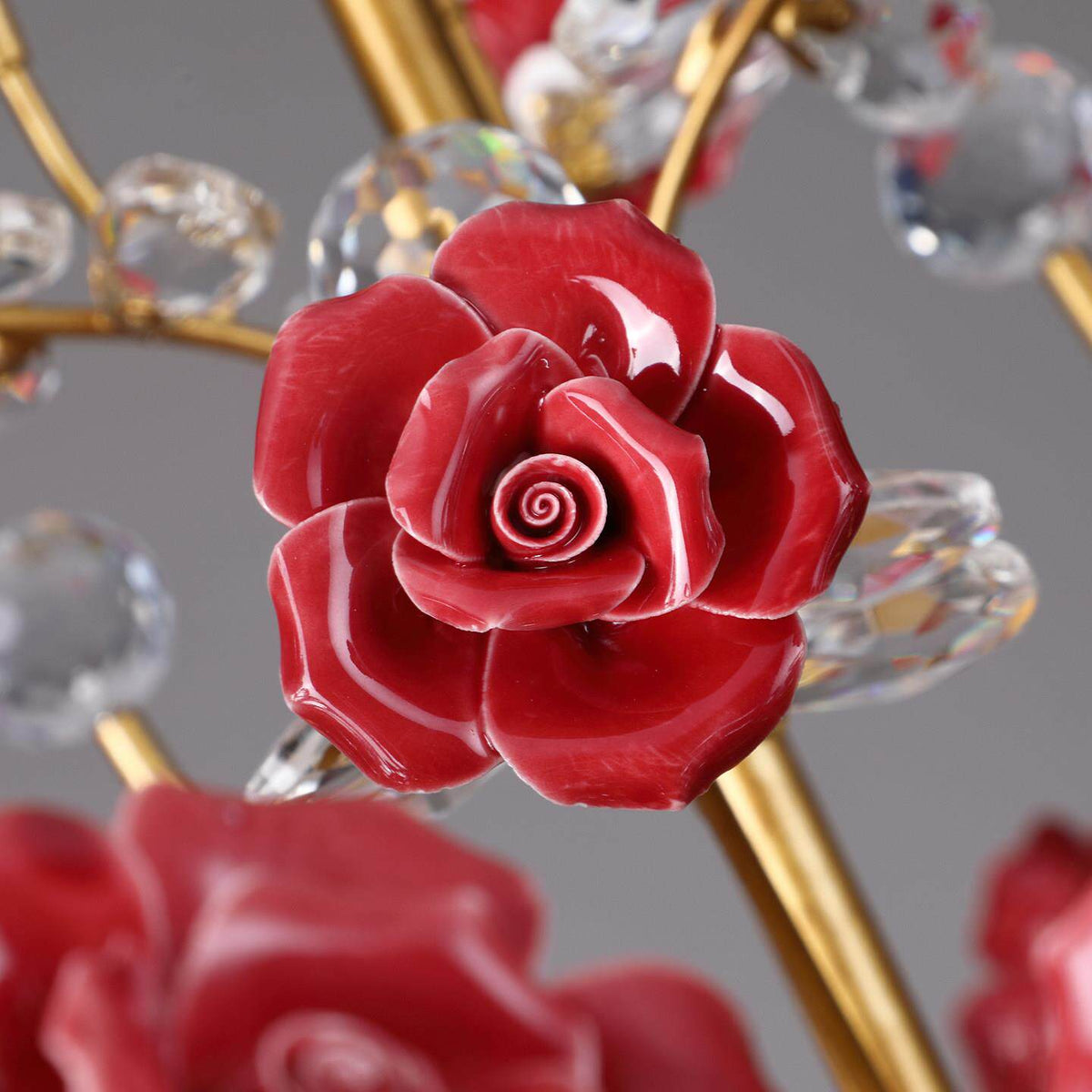 Budox Crystal Floral Chandelier