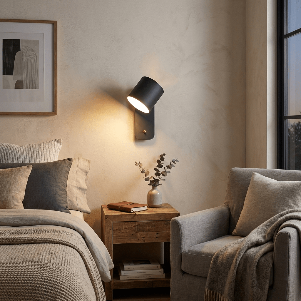 Ebika Rotatable Cylinder Indoor Wall Light