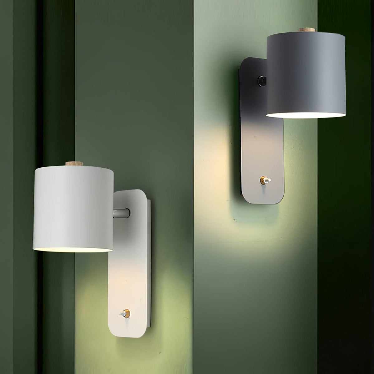 Ebika Rotatable Cylinder Indoor Wall Light