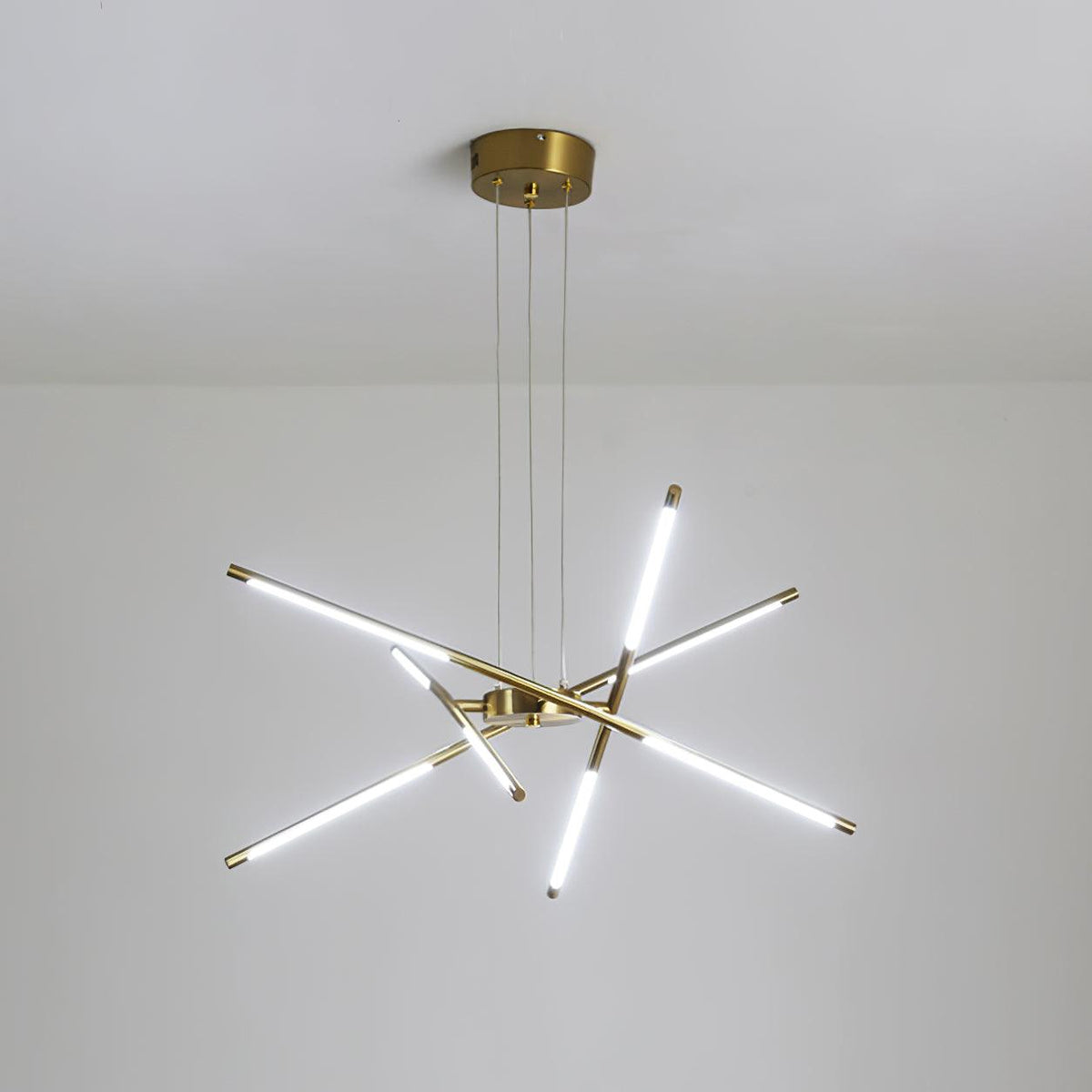 Lumueon Chandelier Rotatable LED Modern