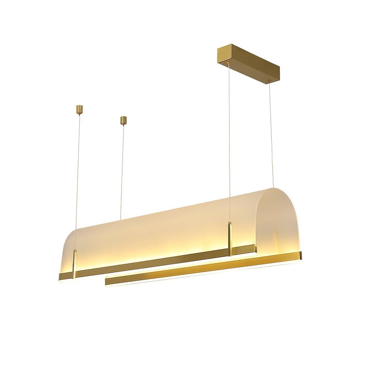 Cevinen Linear Gold Pendant Light
