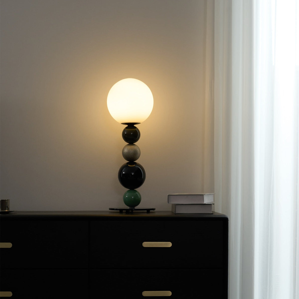 Orbital Balls Stacking Table Lamp