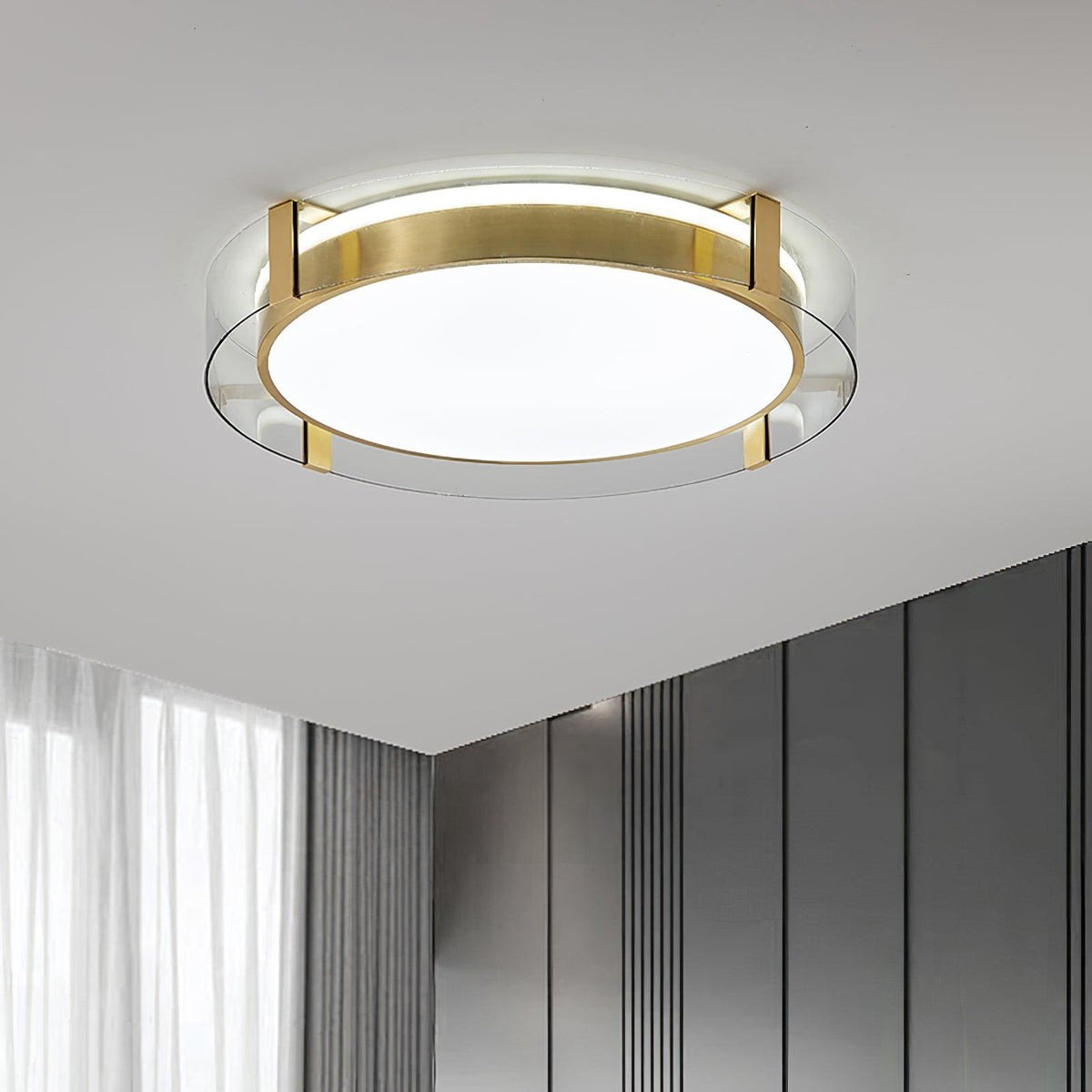 Erliris Round Low Profile Ceiling Light