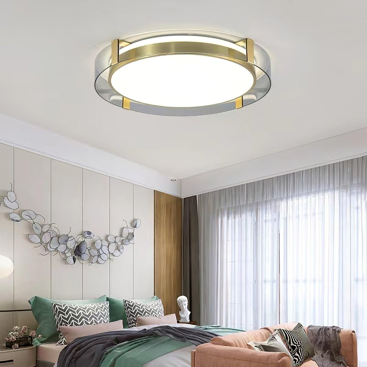 Erliris Round Low Profile Ceiling Light
