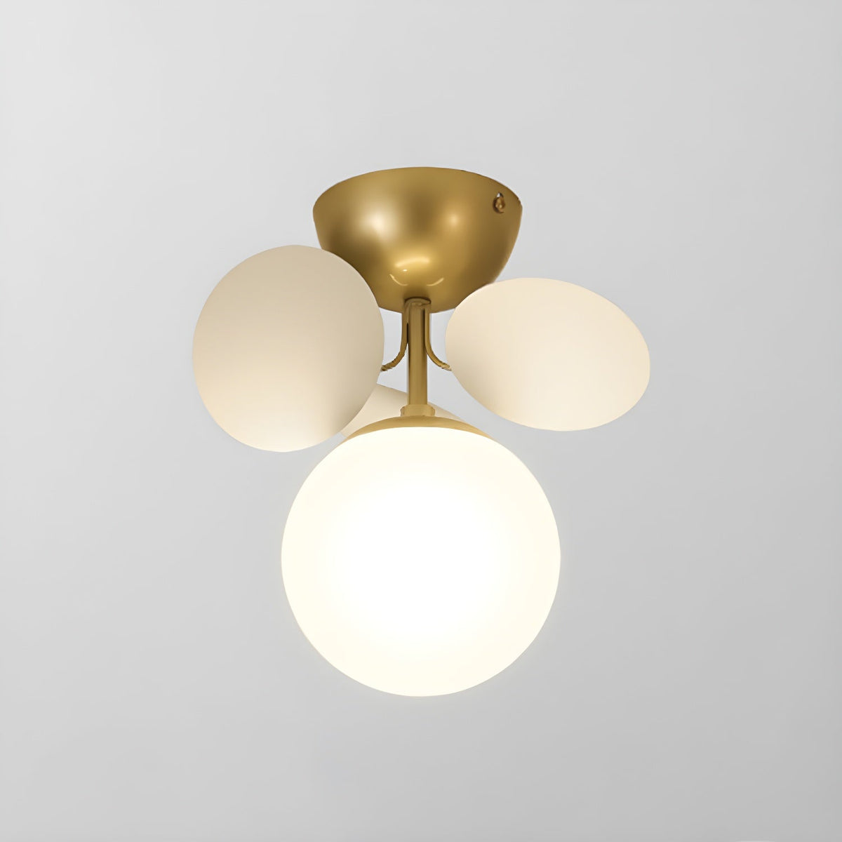 Zoina Round Macaron Flush Mount Ceiling Light