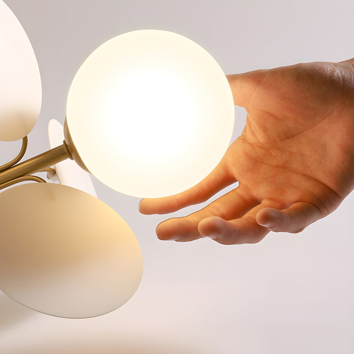Zoina Round Macaron Flush Mount Ceiling Light