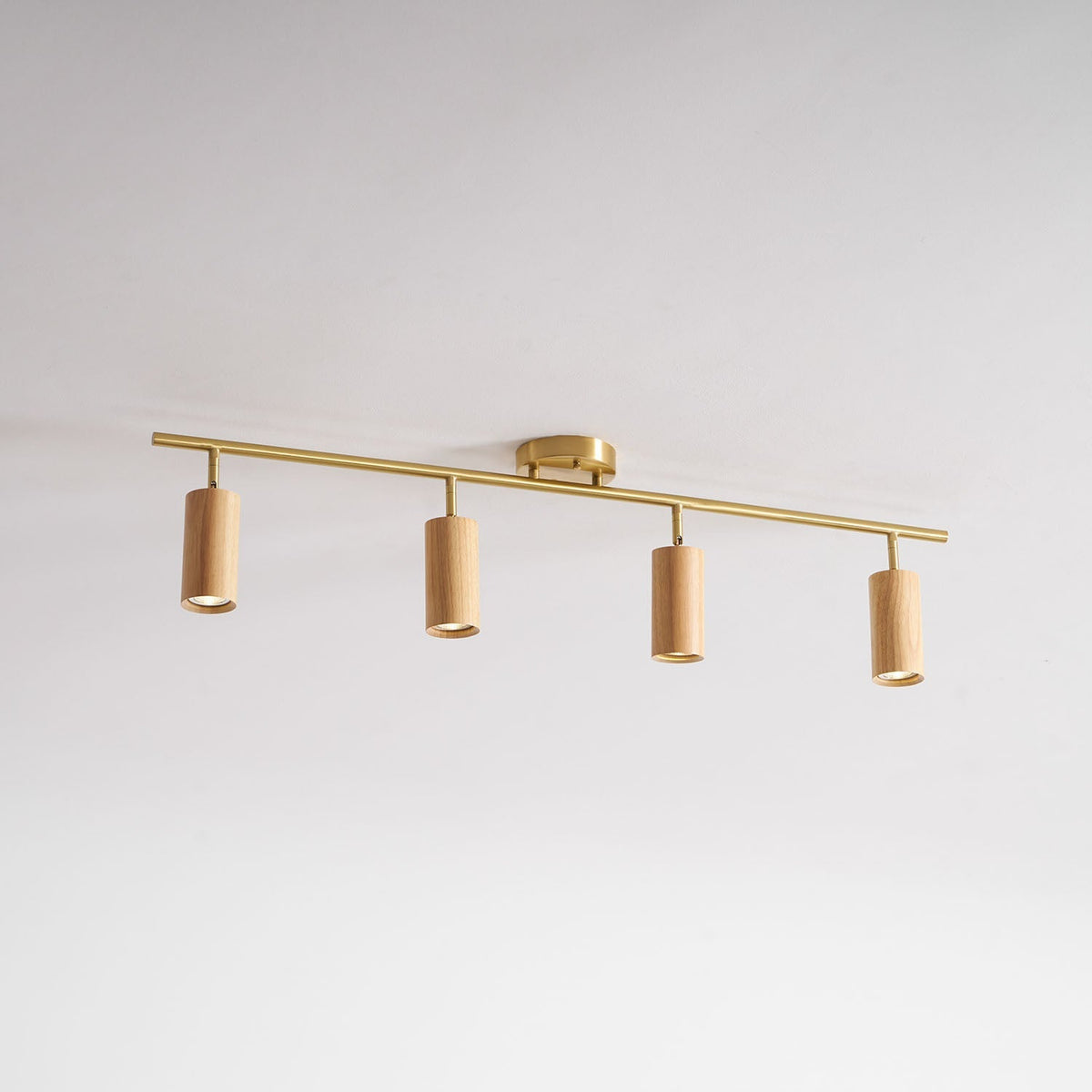 Xajo Wood Flush Mount Ceiling Light