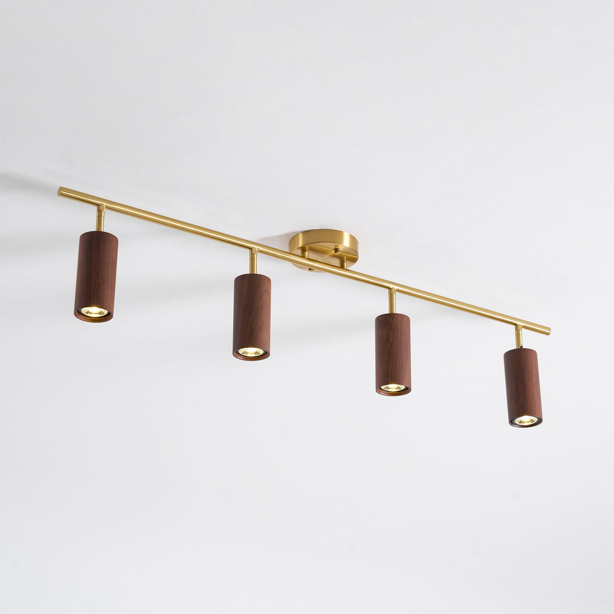 Xajo Wood Flush Mount Ceiling Light