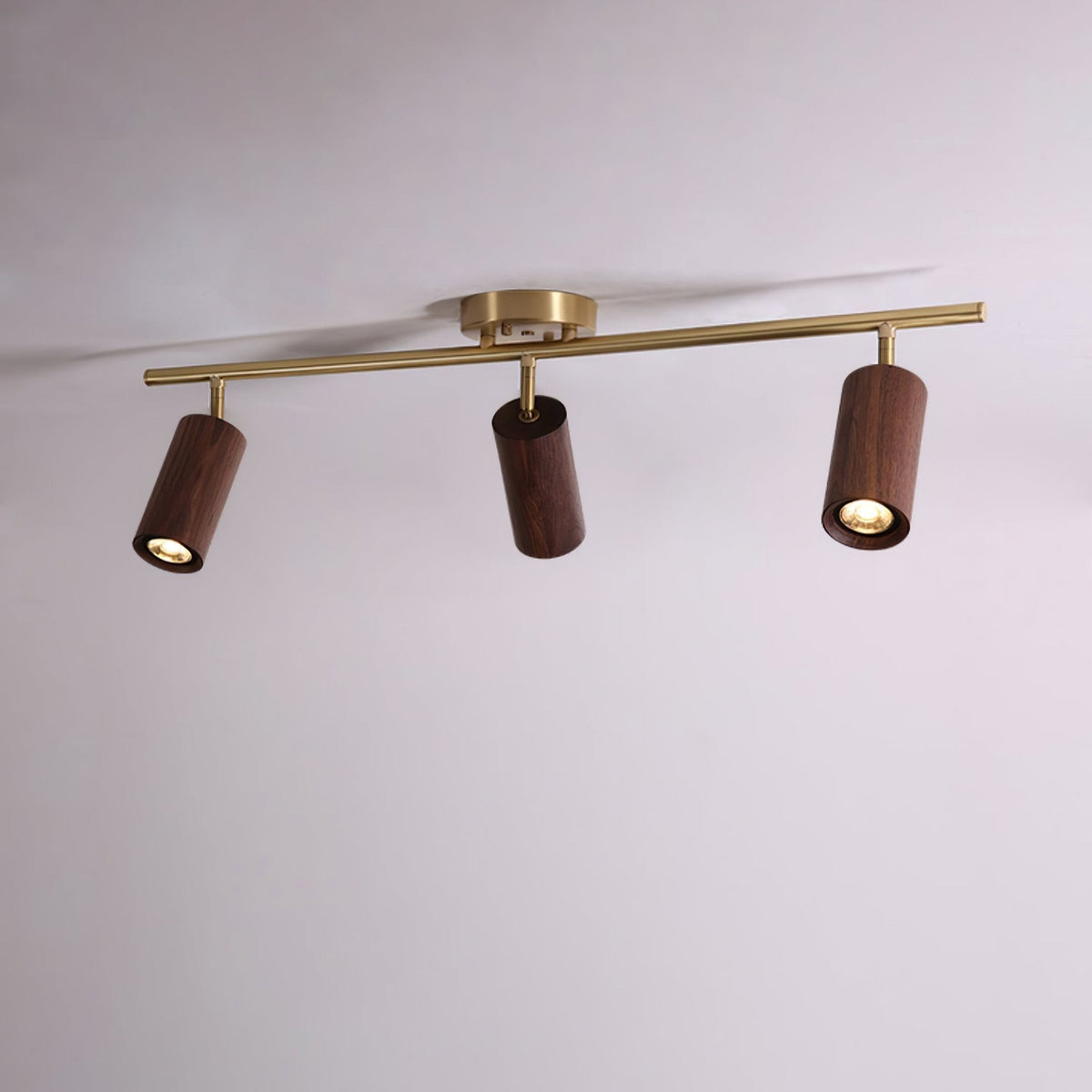 Xajo Wood Flush Mount Ceiling Light