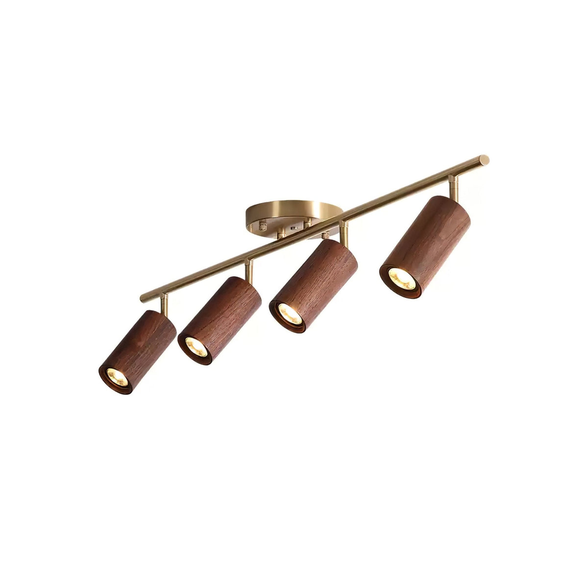 Xajo Wood Flush Mount Ceiling Light