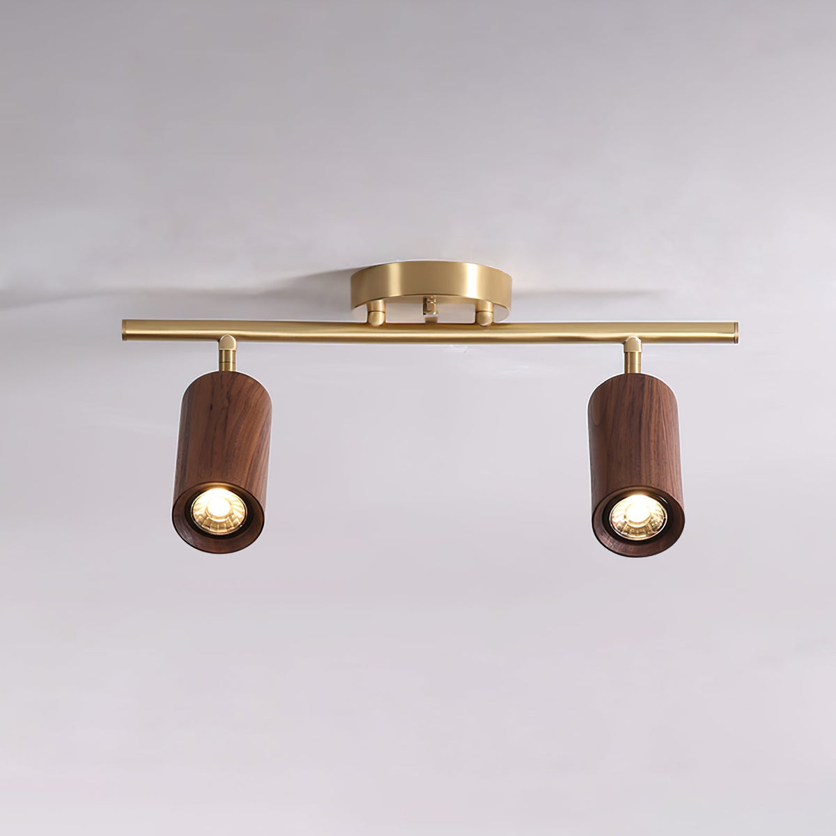 Xajo Wood Flush Mount Ceiling Light