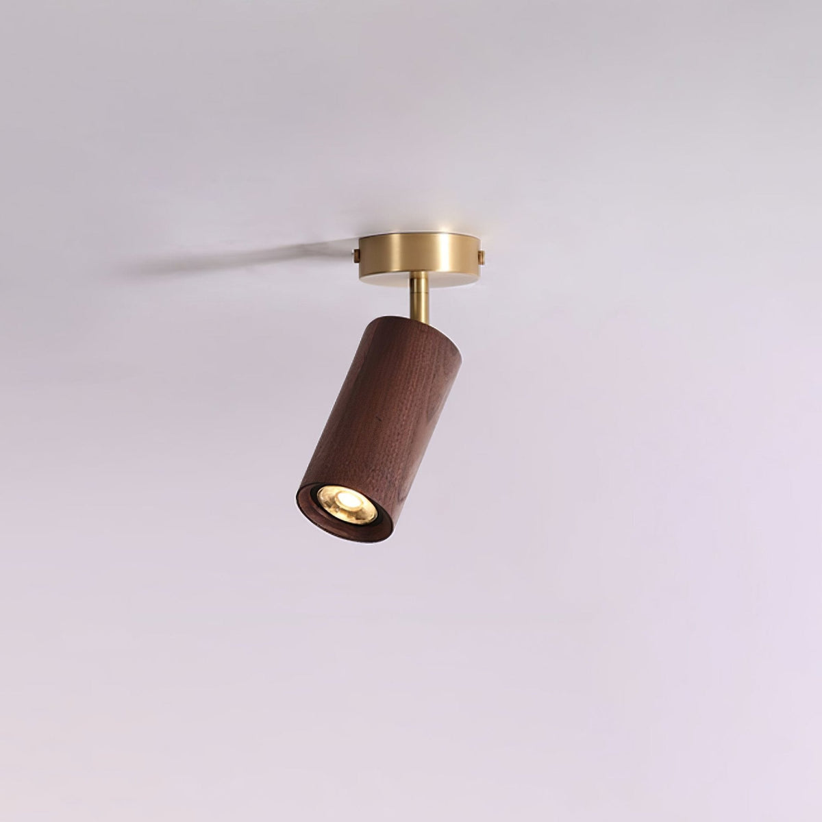 Xajo Wood Flush Mount Ceiling Light