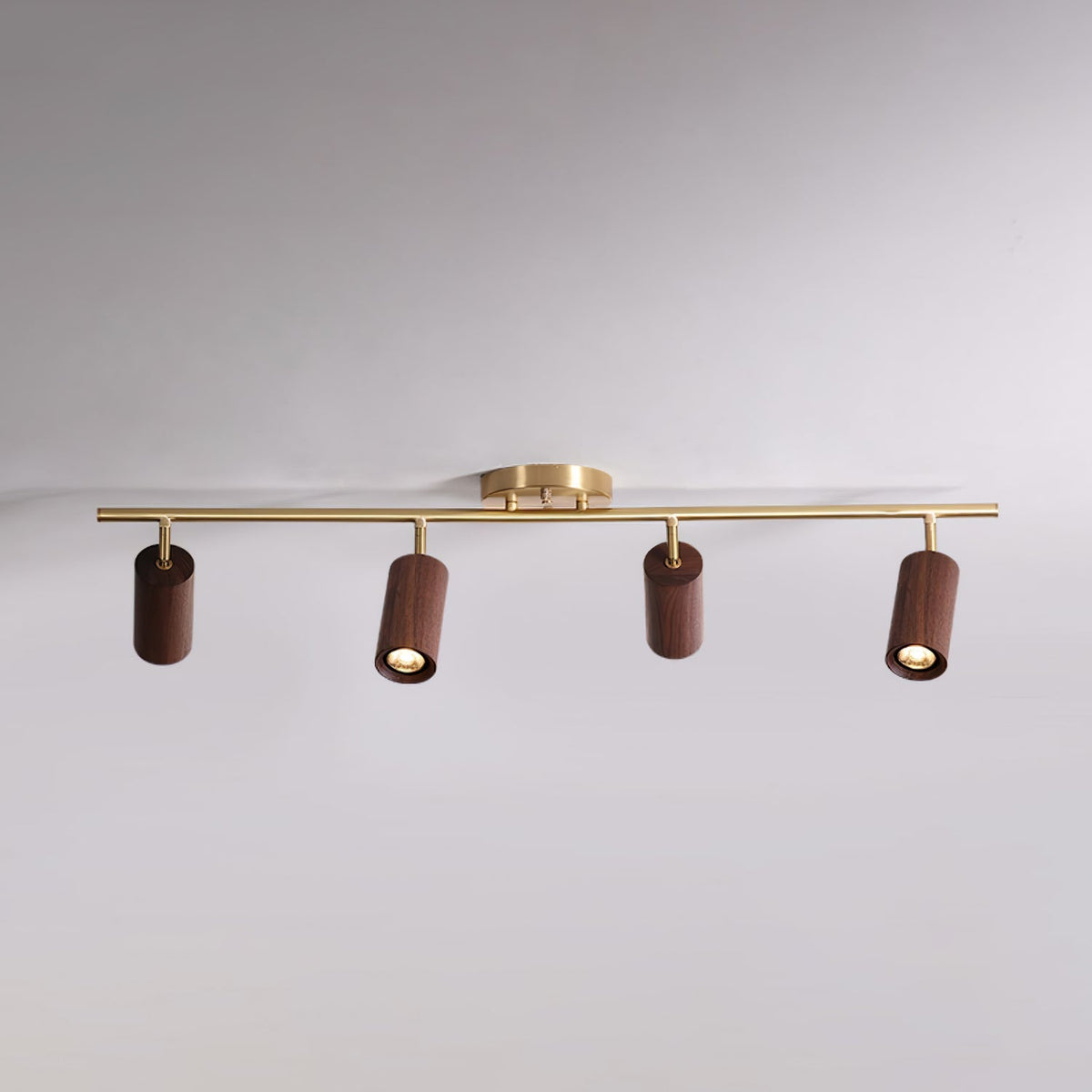 Xajo Wood Flush Mount Ceiling Light