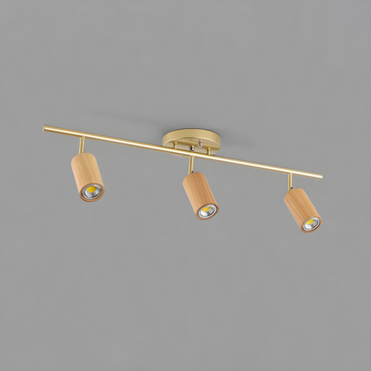Usolila Modern Minimalist Wood Ceiling Light