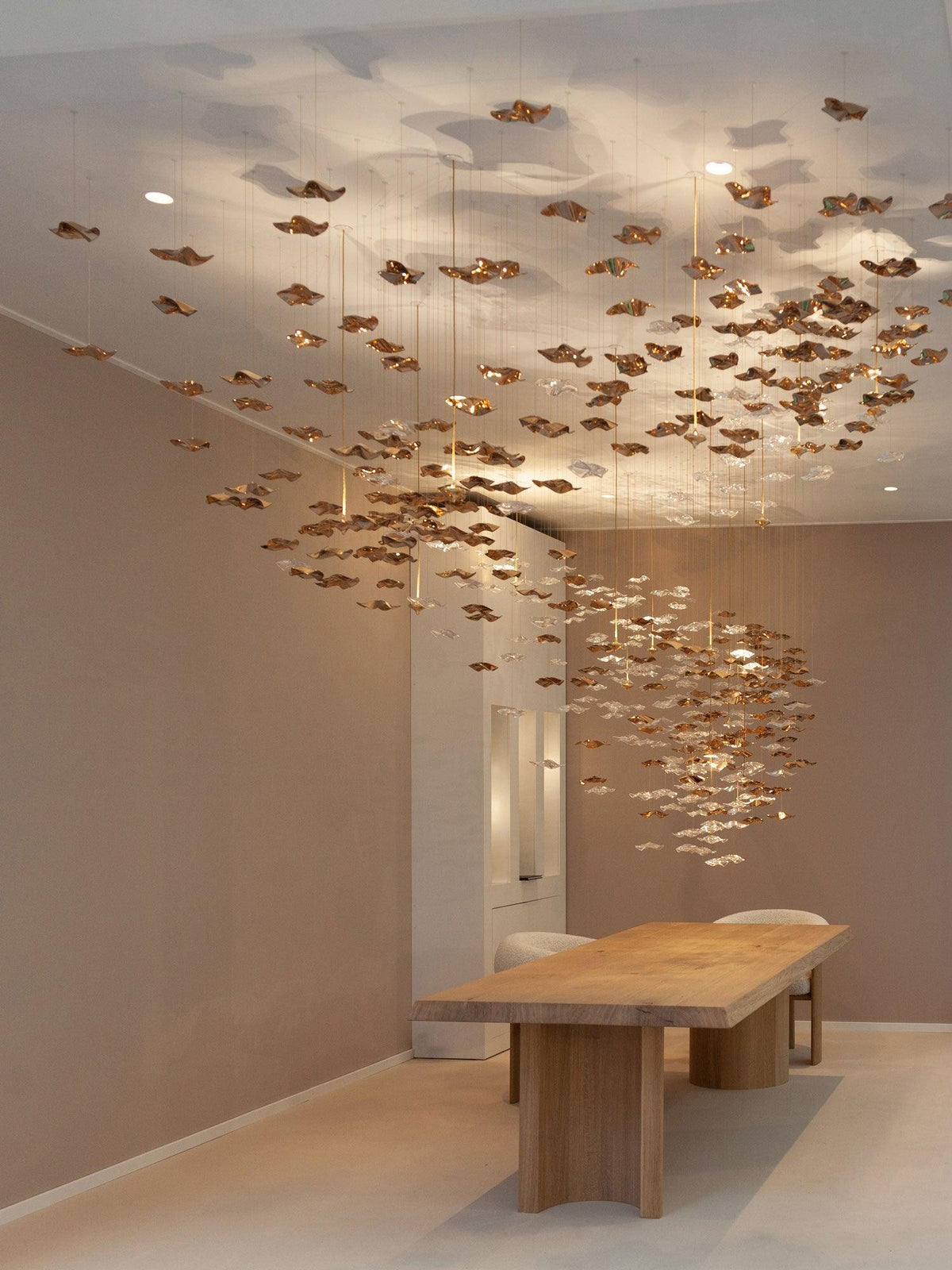 Velaise Luxury Tidal Art Glass Pendants Lamp
