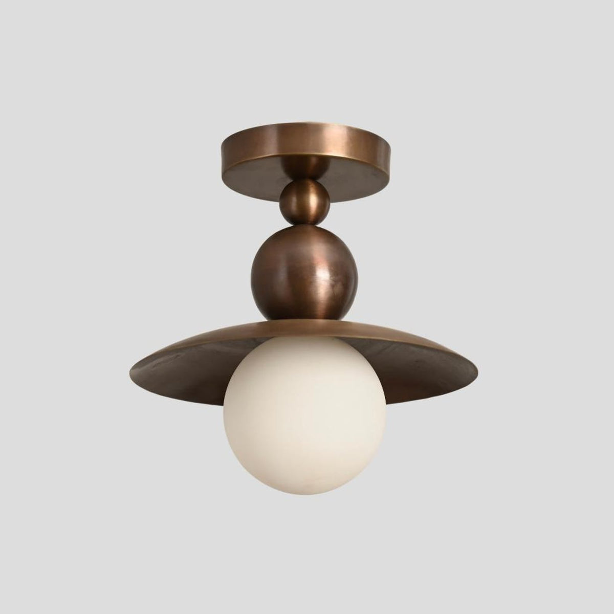 Bueva Alabaster Flush Mount Ceiling Light