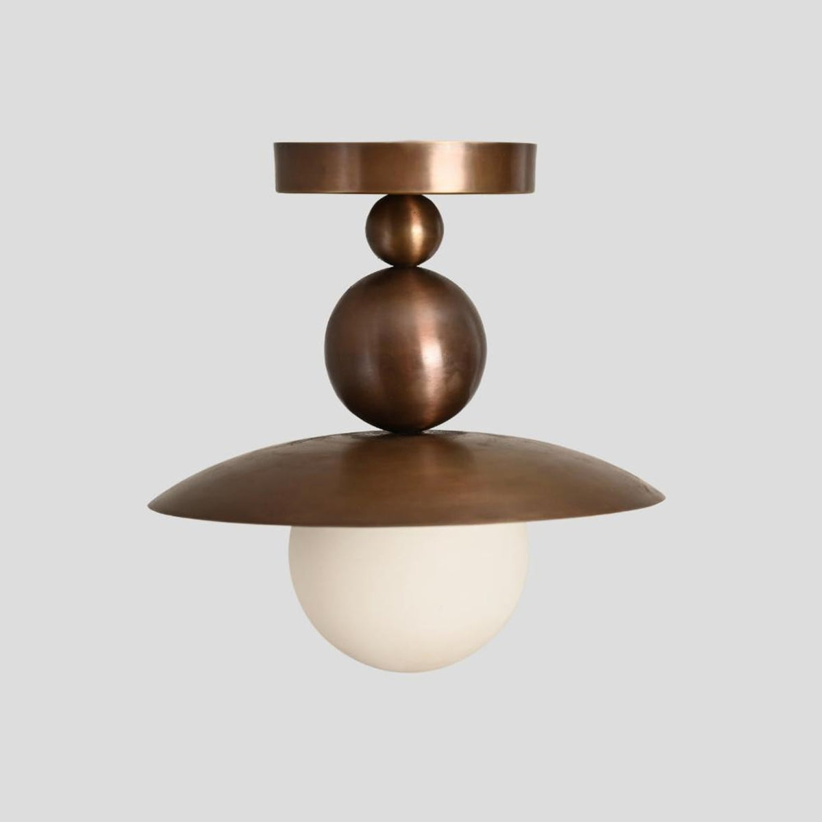 Bueva Alabaster Flush Mount Ceiling Light