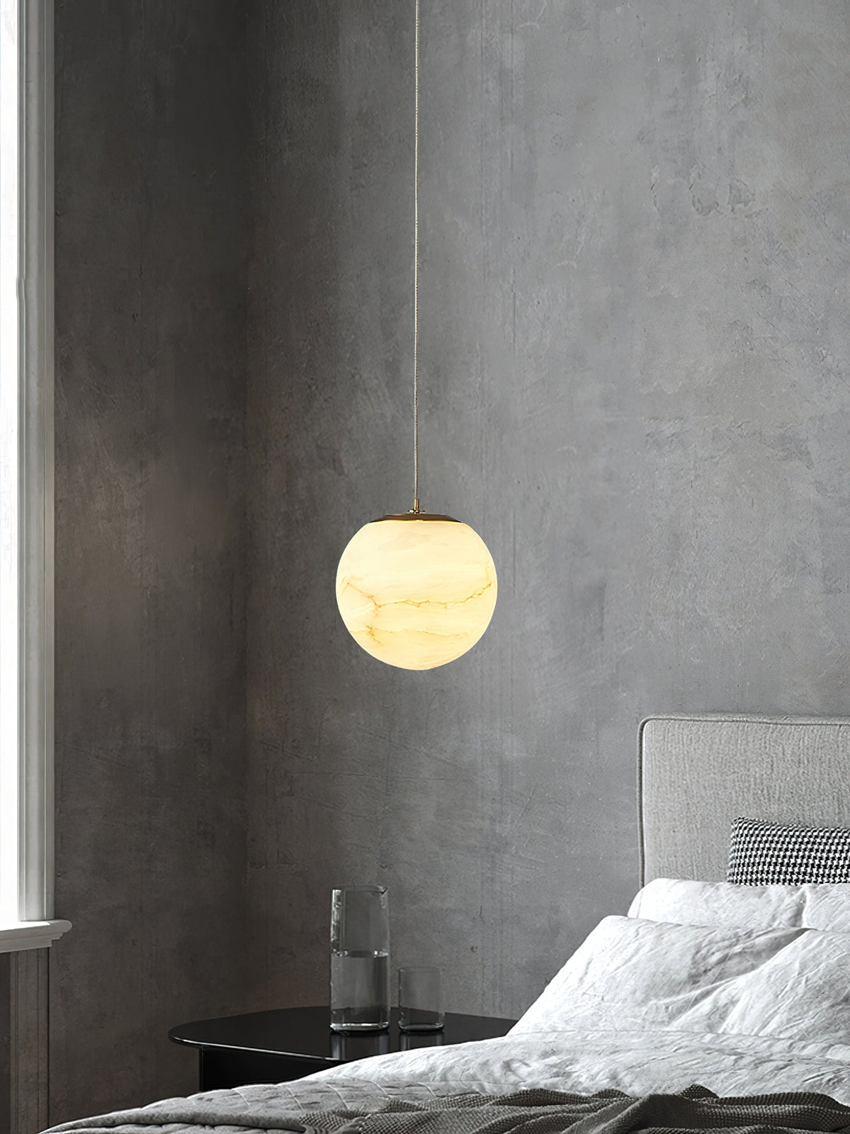 Nivenia Alabaster Pendant Light