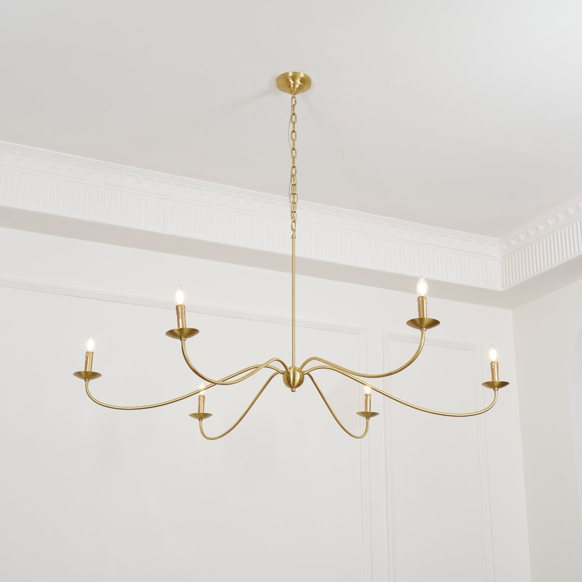 Odelia Chandeliers Candle-style Arc Farmhouse