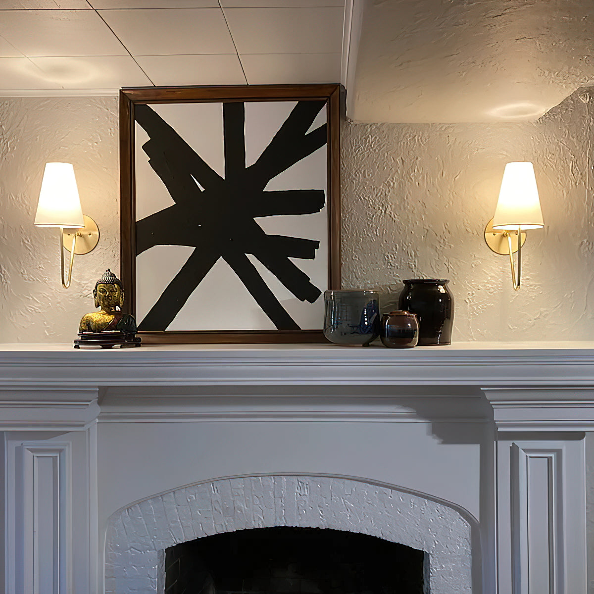 Palo Brass Indoor Wall Light