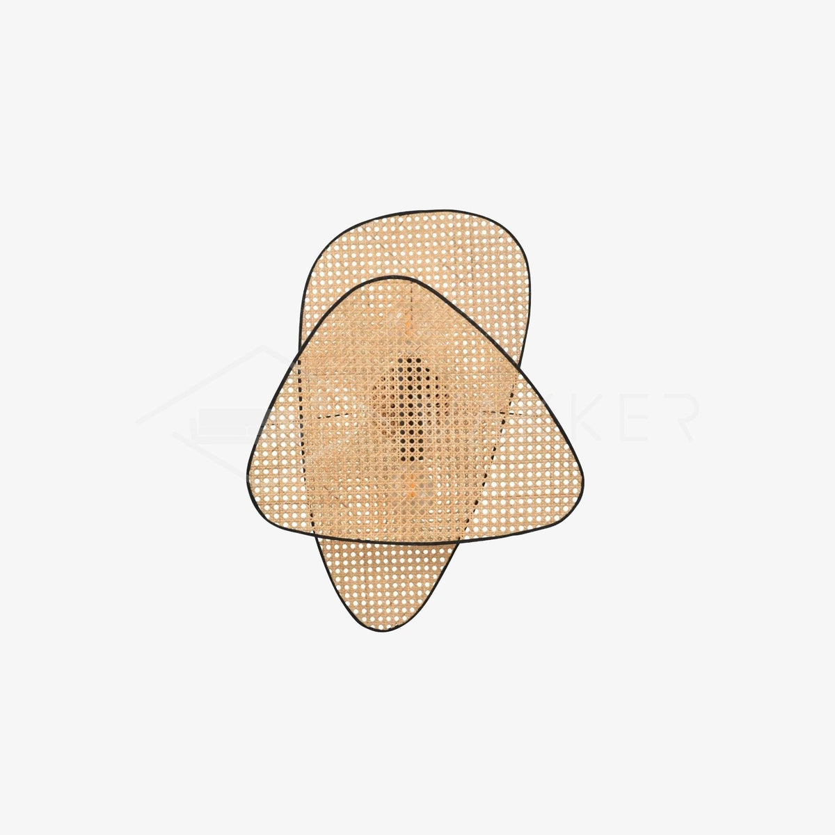 Caneira Art Natural Cannage Bamboo Sconce Wall lamp