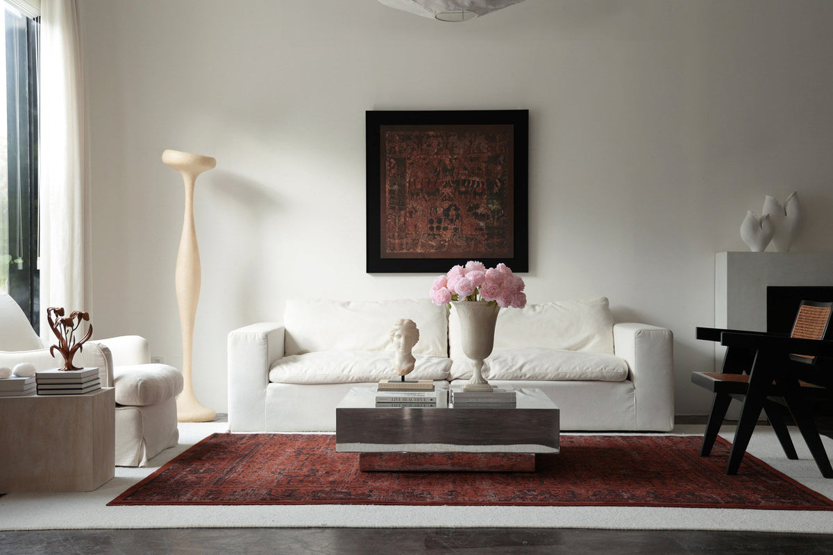Sorenne Sculptural Tall Floor Lamp