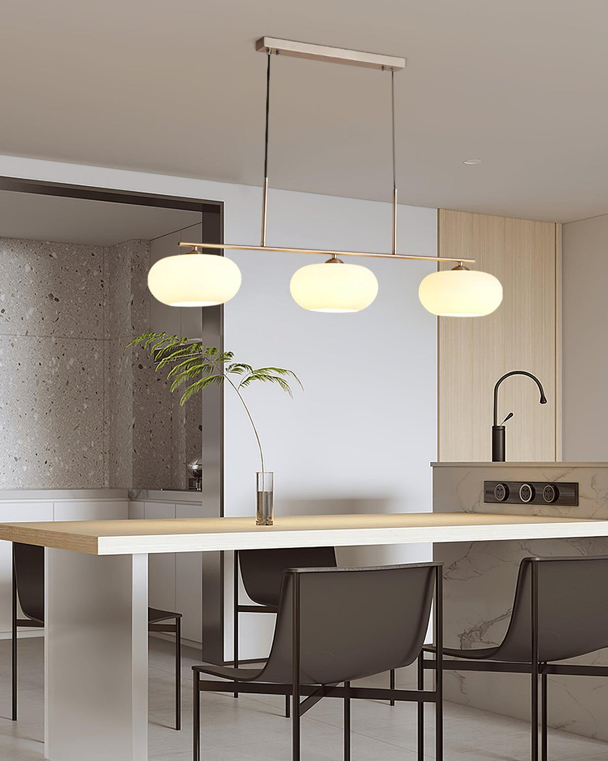 Hajel Sculptural Pendant Light