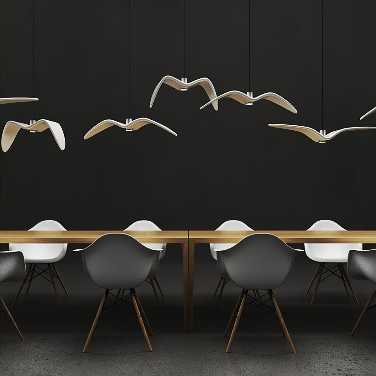 Ivoren Pendant Lamp Bird Wings for Living Room