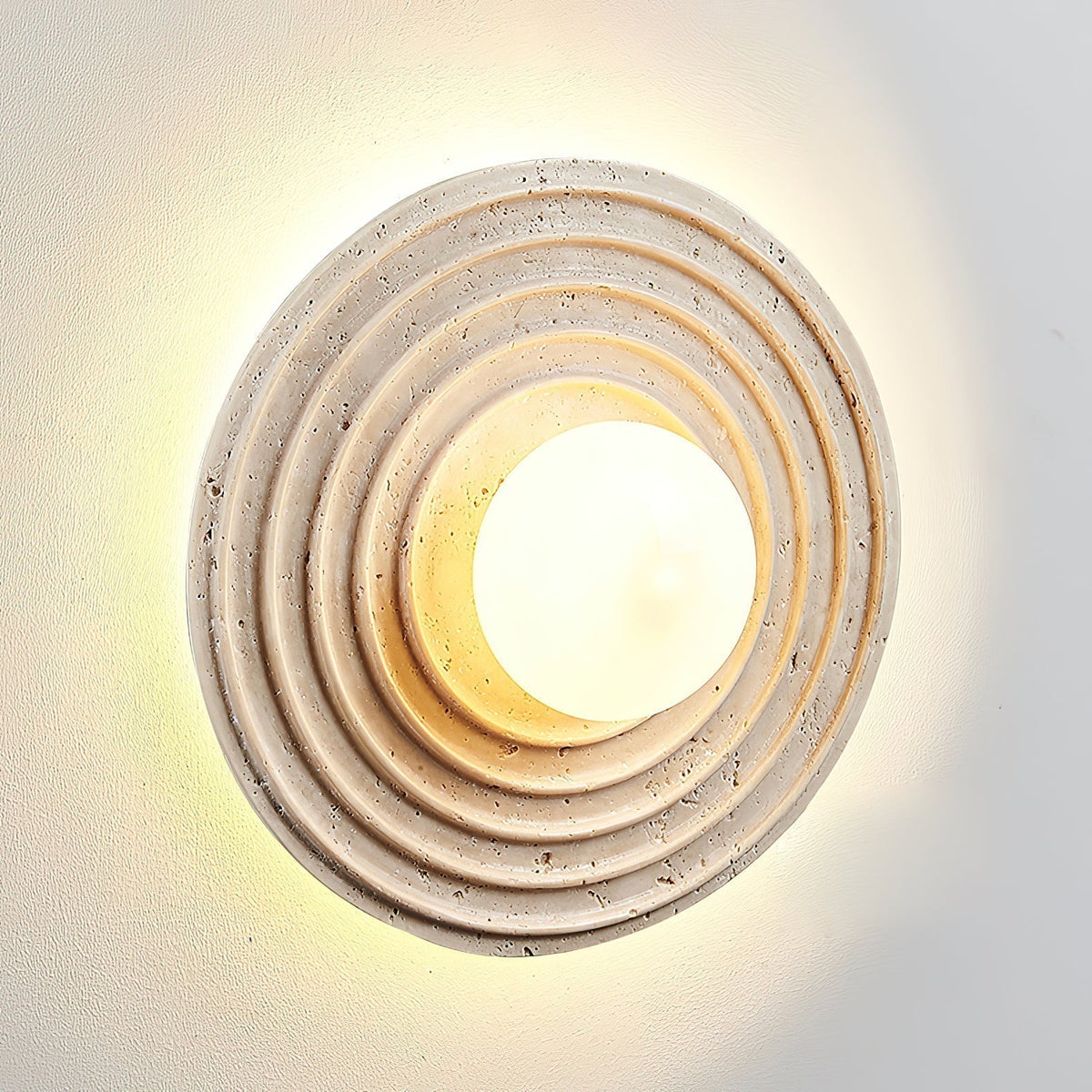 Sereriella Travertine Wall Lamp