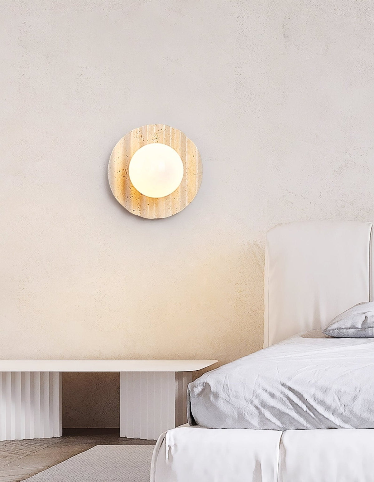 Aluk Travertine Wall Light