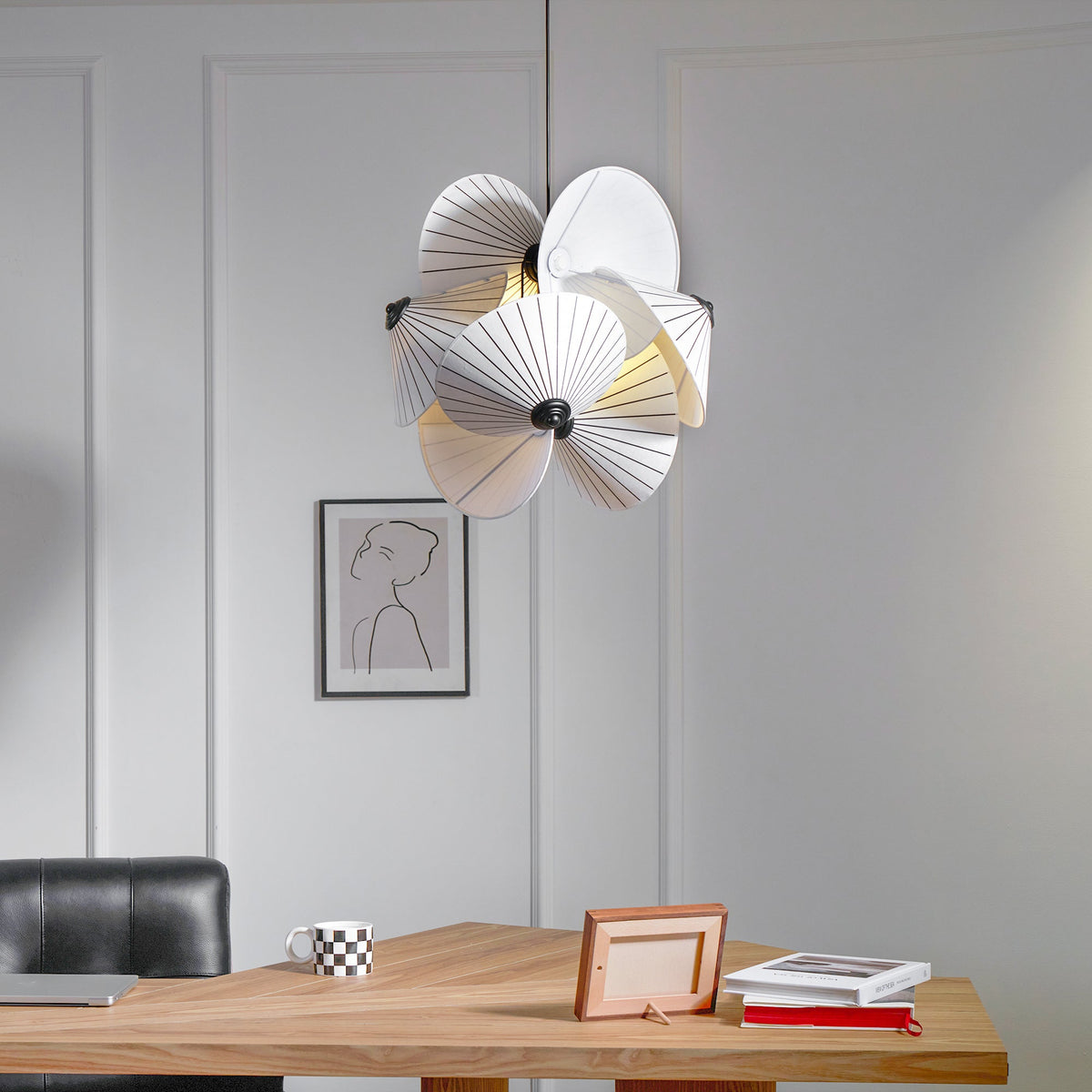 Florielle Fabric Pendant Light