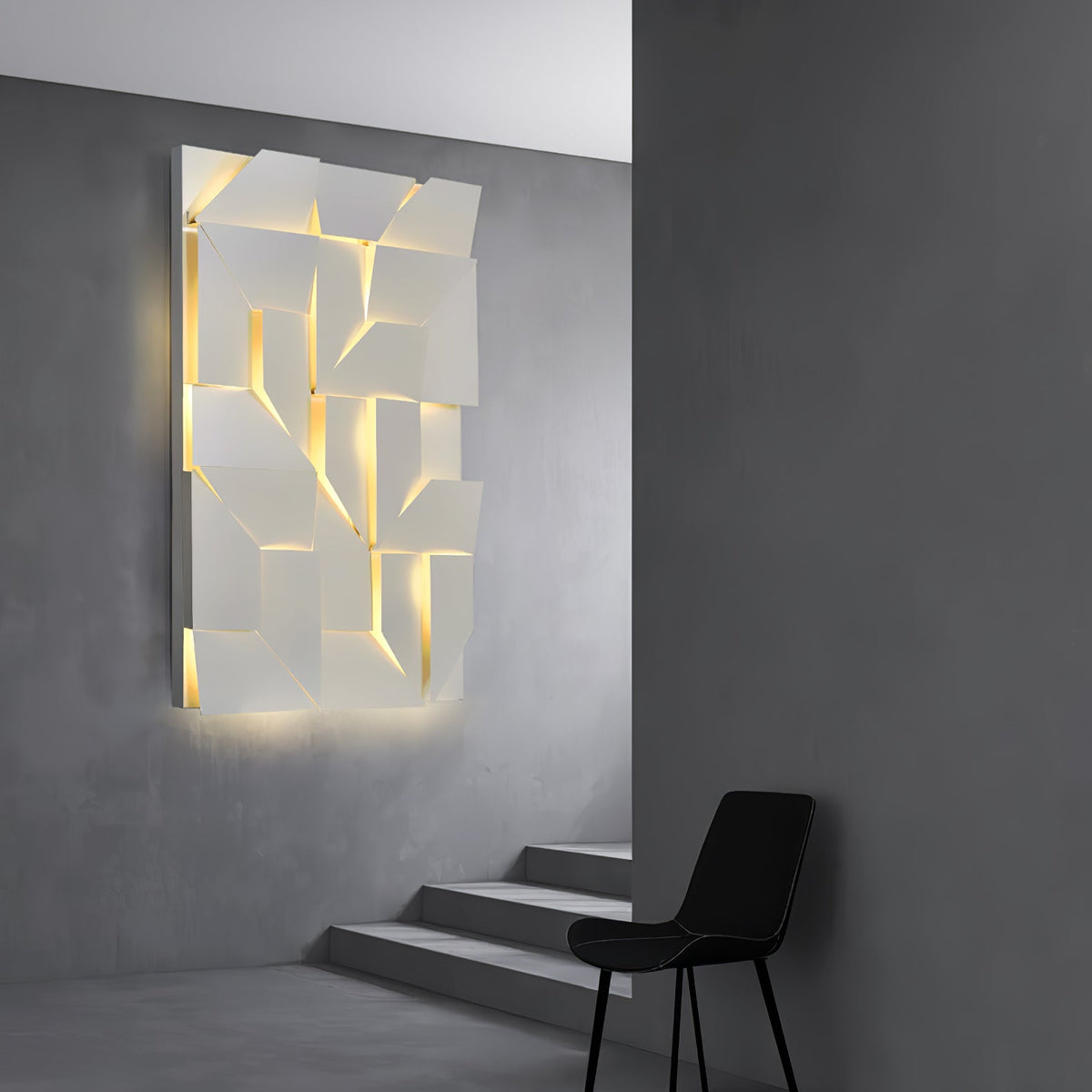 Deloza Shadows Rechargeable Grand Sconce Wall lamp