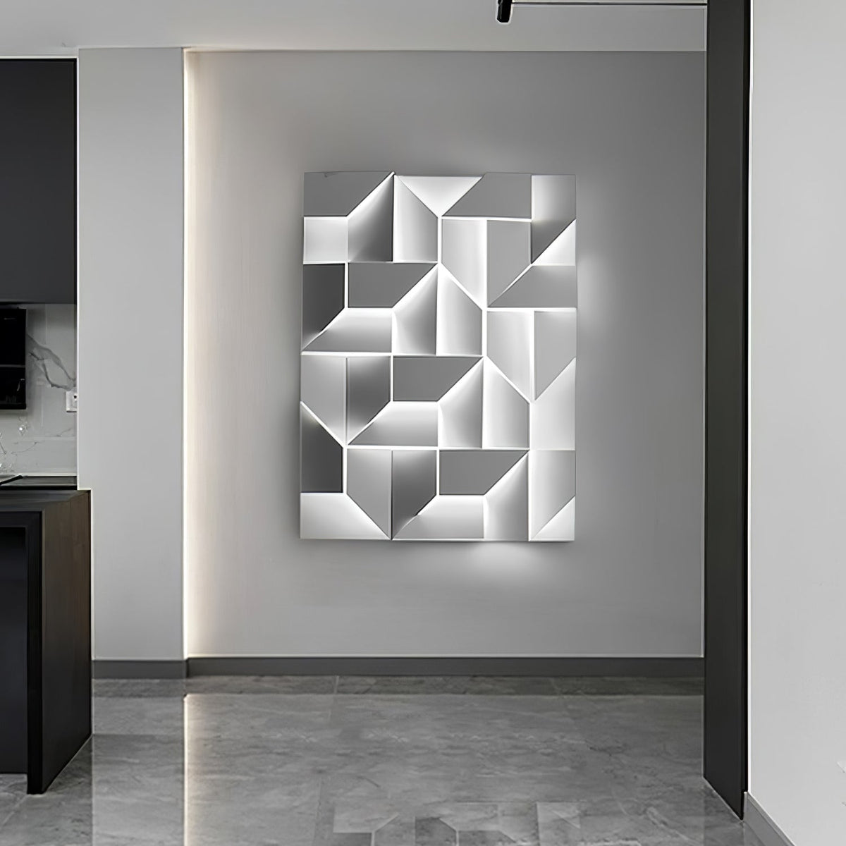 Deloza Shadows Rechargeable Grand Sconce Wall lamp