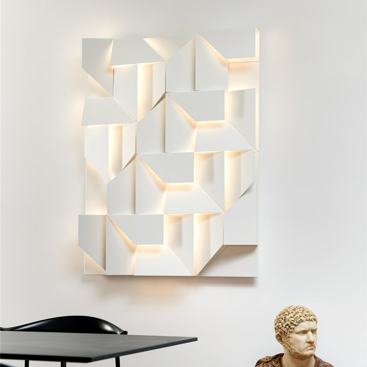 Deloza Shadows Rechargeable Grand Sconce Wall lamp
