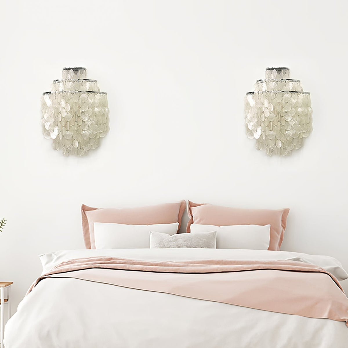 Shell Postmodern Luxury Cascading Wall Light