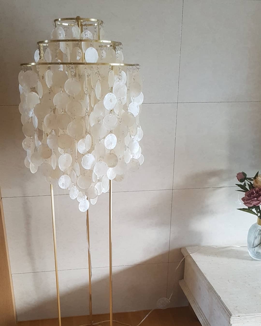 Wern Glam Glass Floor Lamp