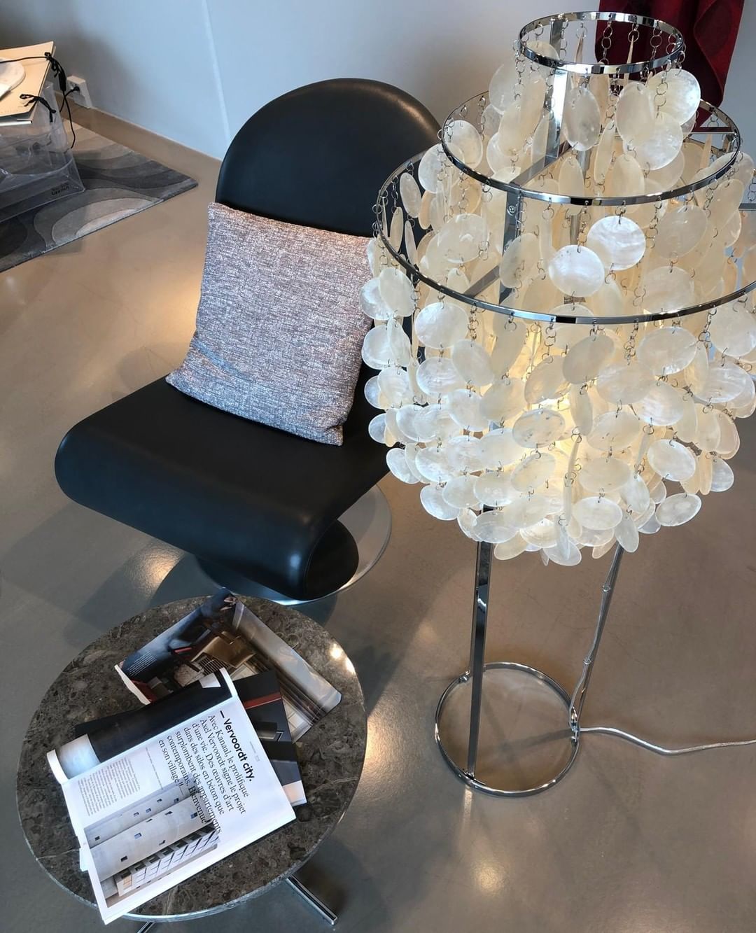 Wern Glam Glass Floor Lamp