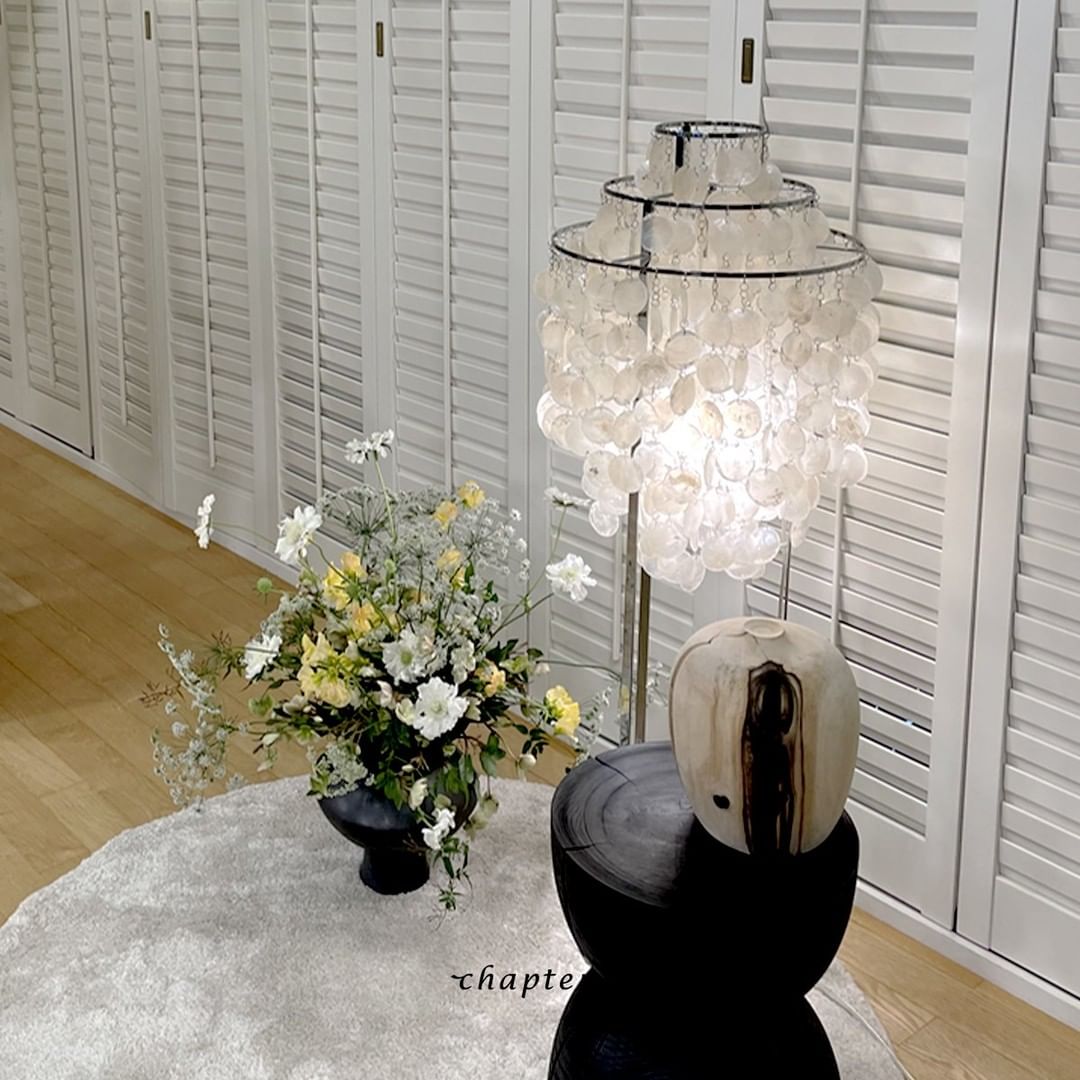 Wern Glam Glass Floor Lamp