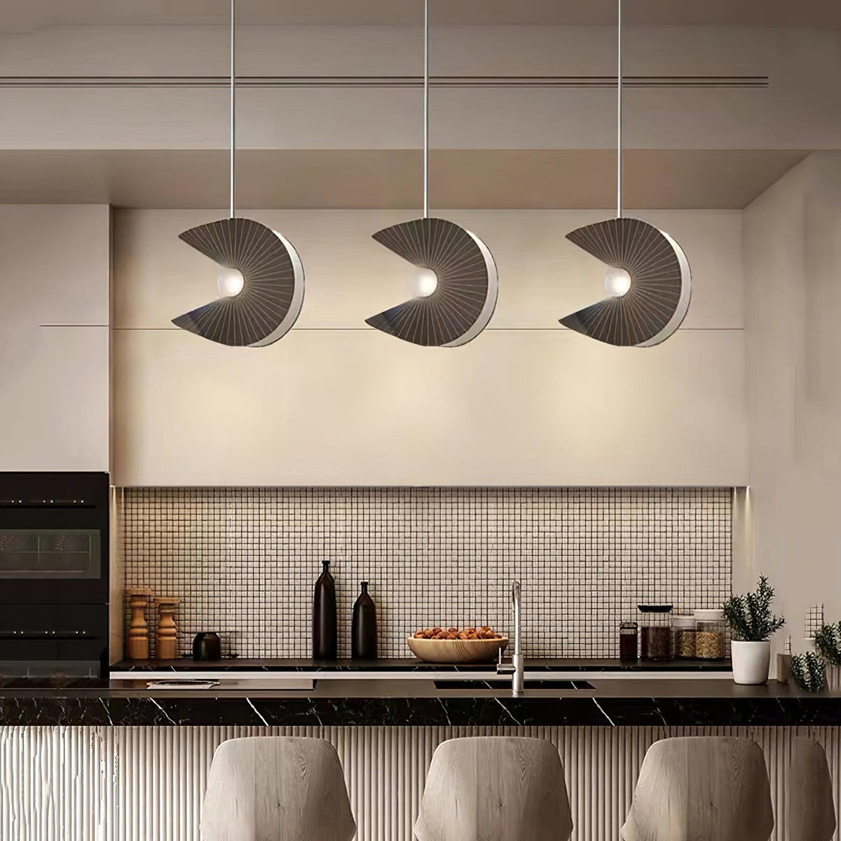 Mavira Fabric Pendant Light