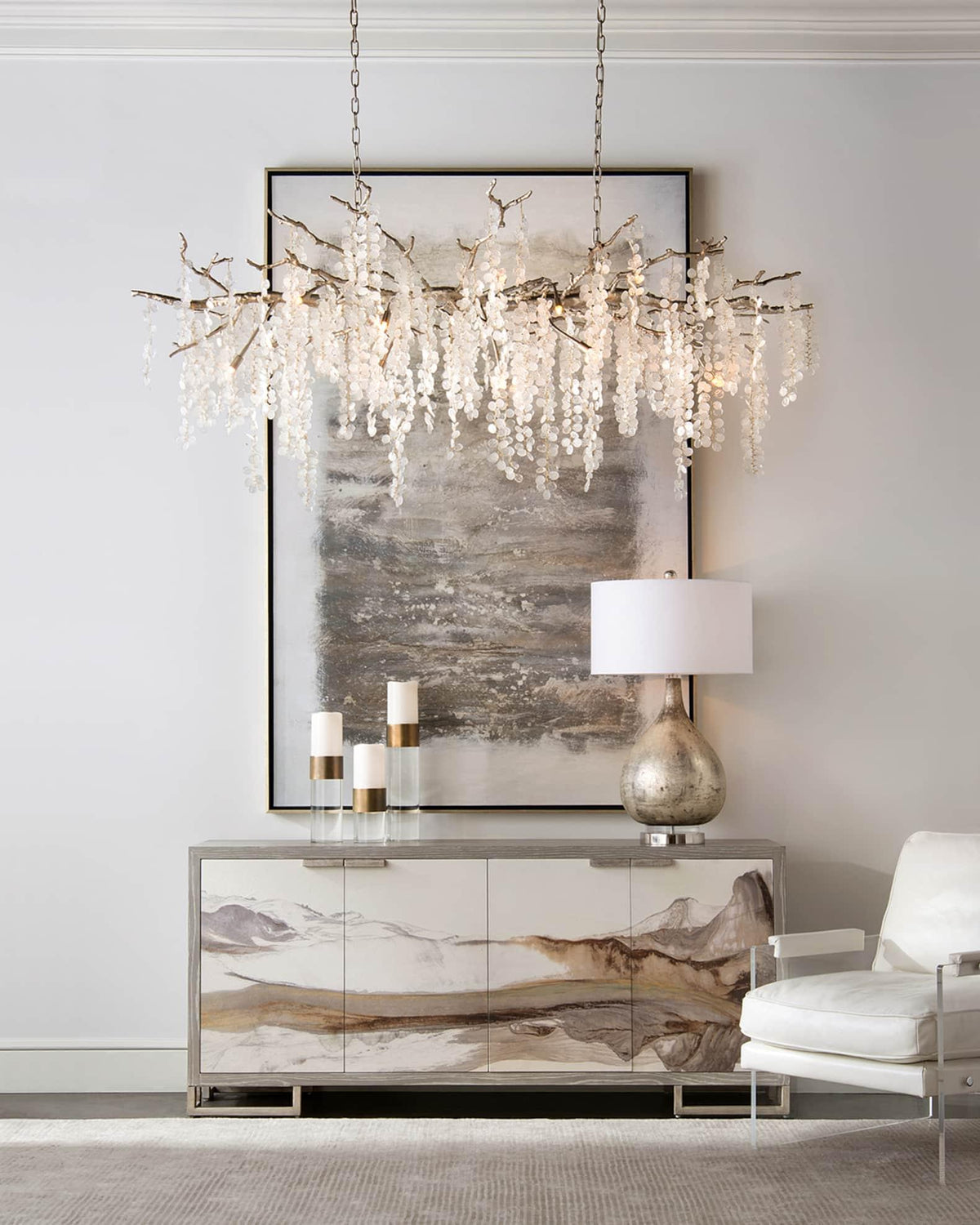 Miralyn Pendant Lamp Crystal Dewdrop