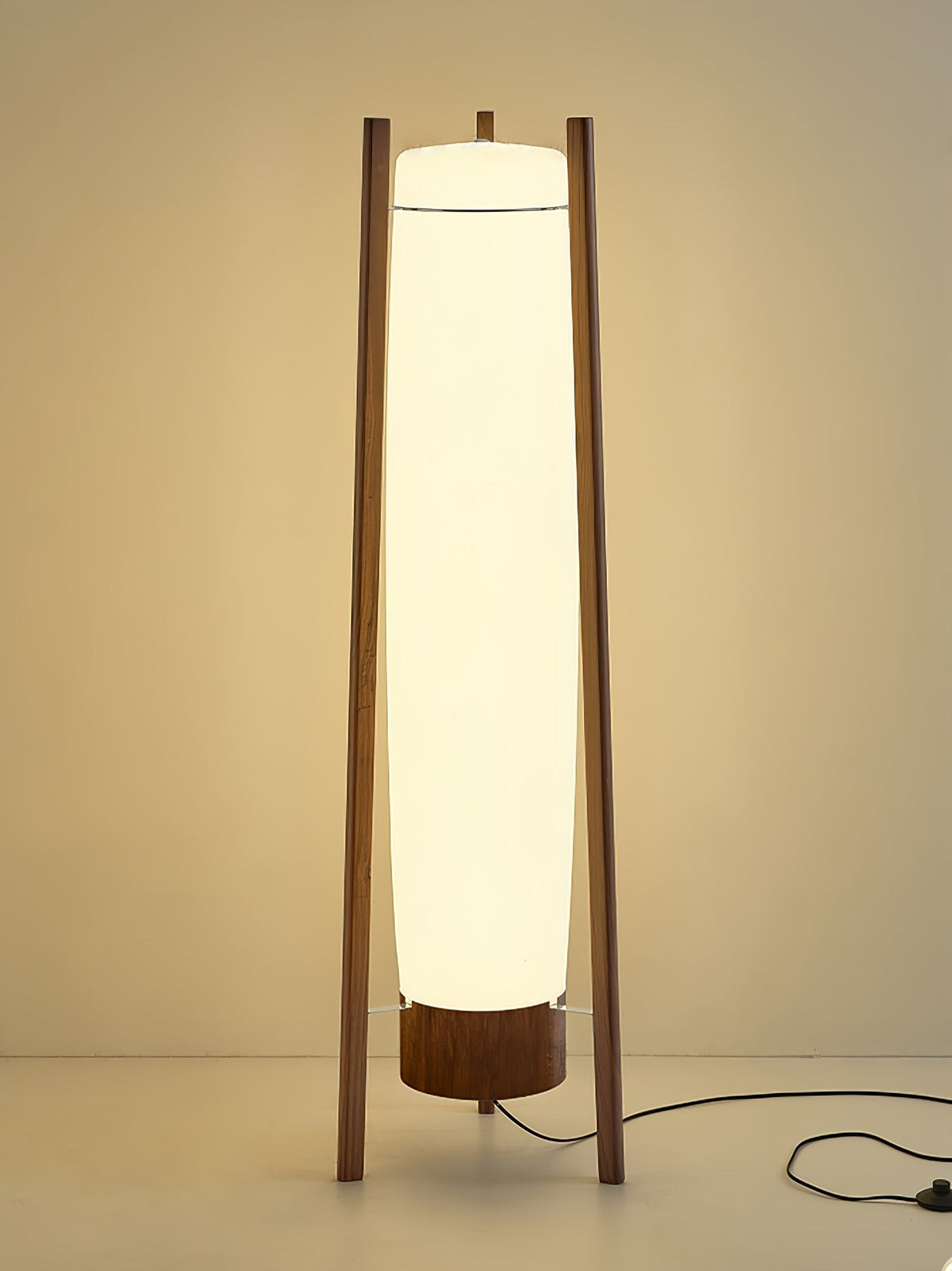 Zezoraril Wabi-Sabi Wood Floor Lamp