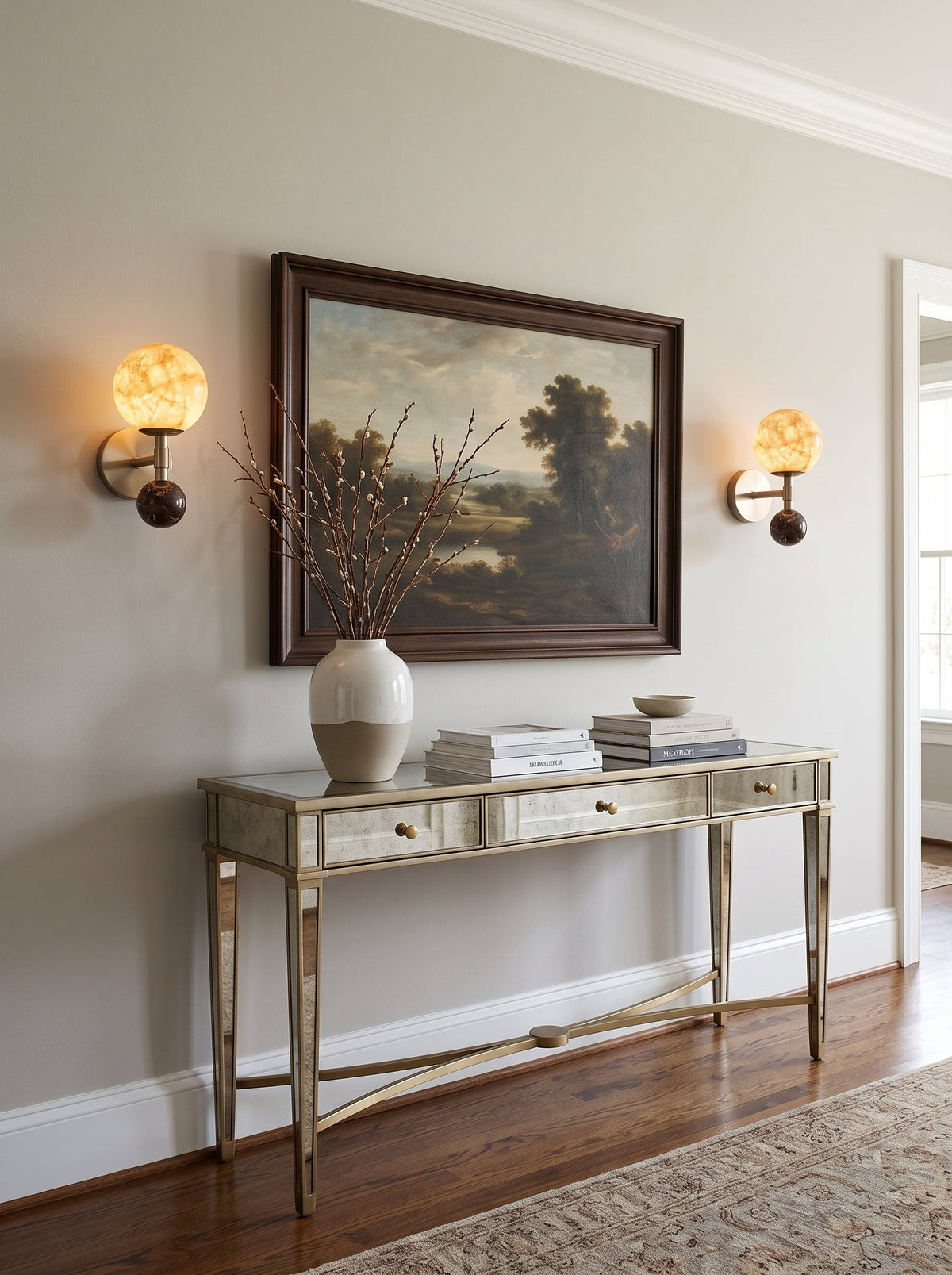 Tarrowcombe Alabaster Wall Sconce